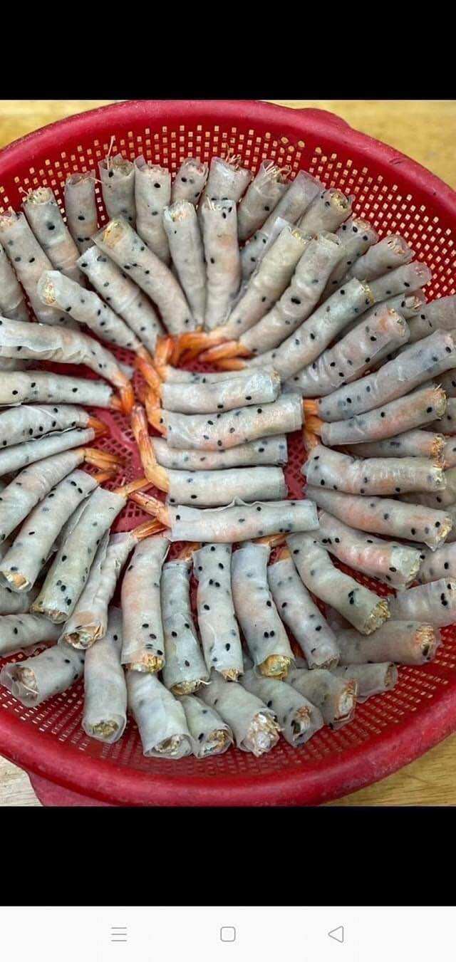 [HCM]Bánh tráng mè đen Phan Rang (nặng 2.0 kg gồm 100 bánh)