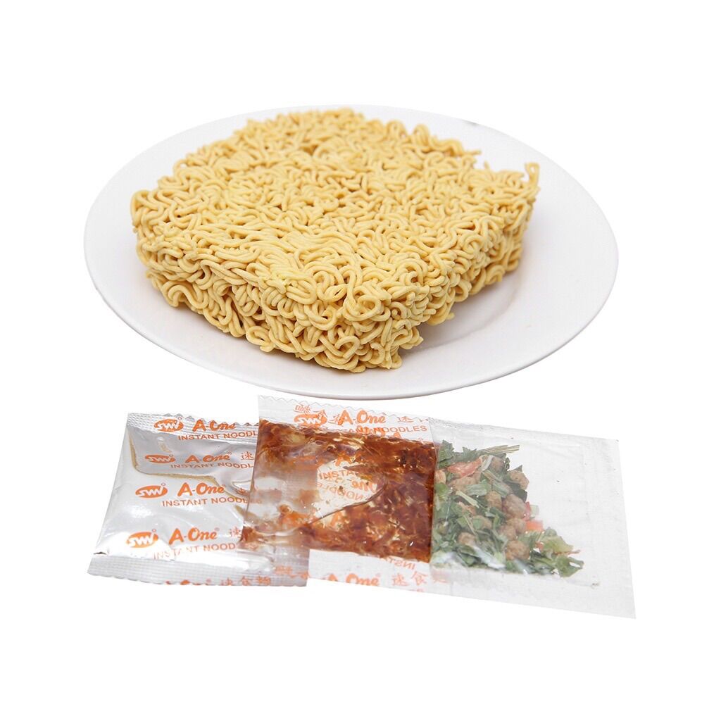 Thùng 30 gói mì A-One thịt xào 85g