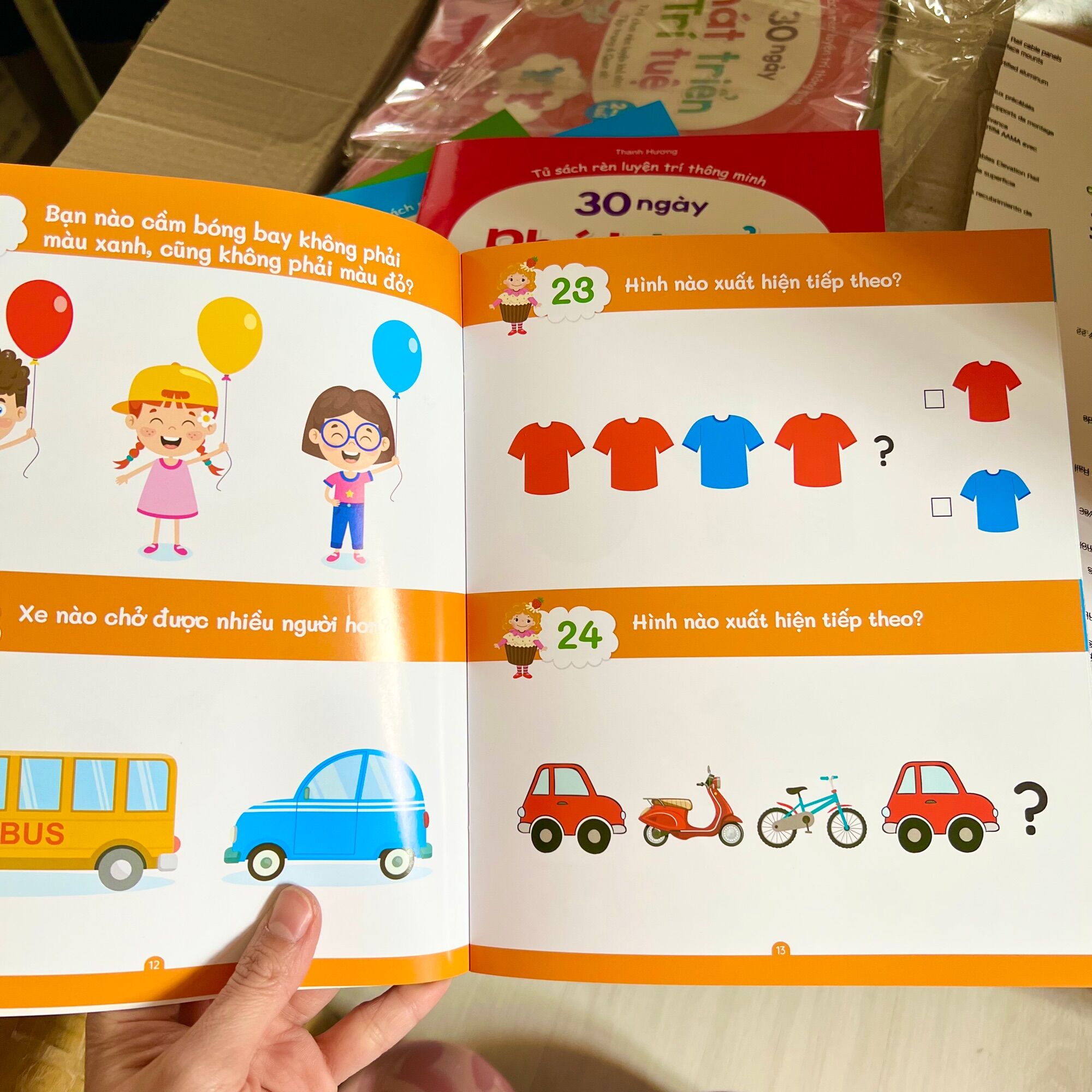 30 ngày phát triển trí tuệ cùng con