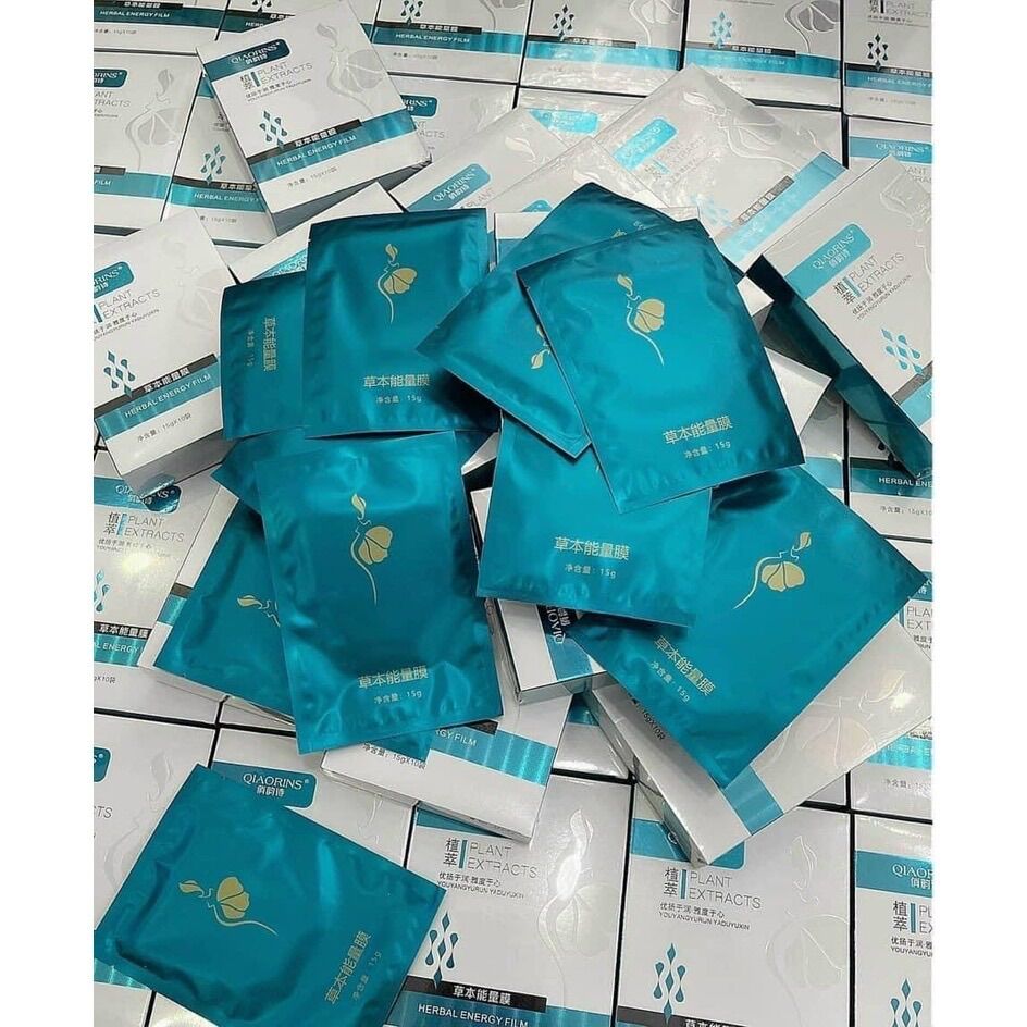 Miếng dán tan mỡ bụng qiaorins plant extracts - hộp 10 miếng