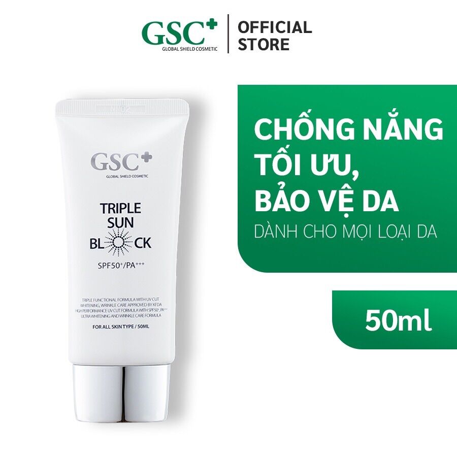 Kem Chống Nắng Triple Sun Block Gsc