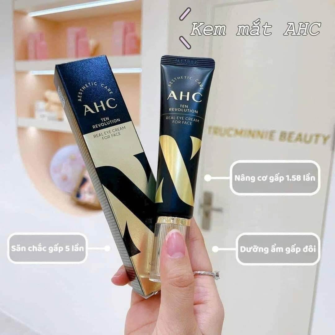 Kem dưỡng thâm quầng mắt AHC Eye Cream For Face Hàn Quốc Mẫu Mới