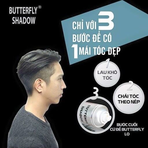 Keo xịt tóc ButterFly Shadow 320ml (Chính Hãng)