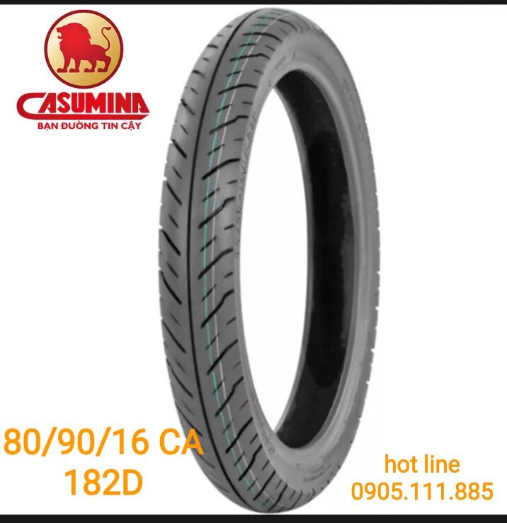 Cặp Vỏ/lốp 100/90-14 và 80/90-16 SH MODE ko dùng săm.