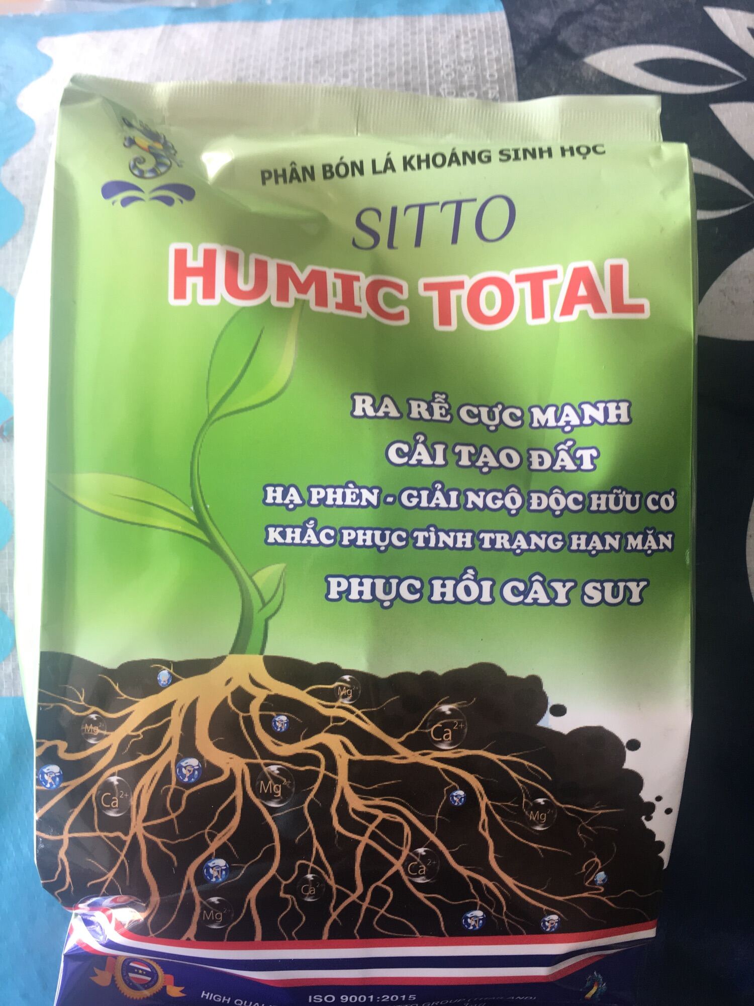 Phân bón gốc Humic nhập thái lan 1kg