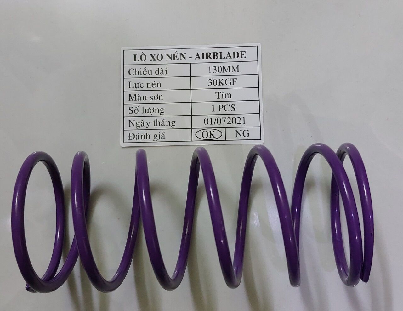 Lò Xo Nồi Cho Các Dòng Xe Airblade 110 - 125, PCX 125, SH Việt, PCX Độ, Vision 125 Hàng Cao Cấp Loại 1