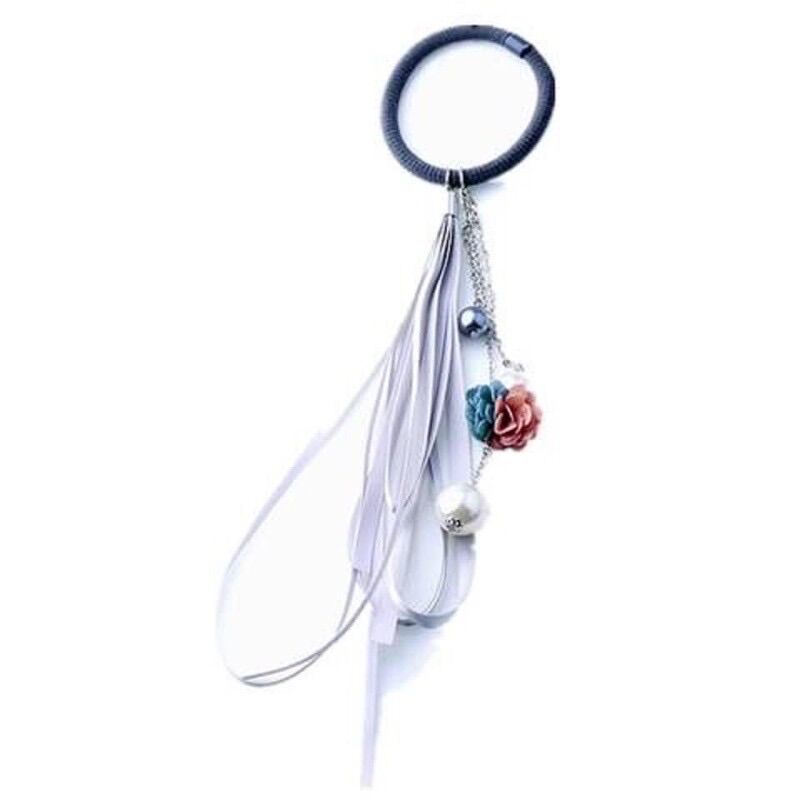 Cột tóc dây buộc tóc hoa rơi Hàn Quốc