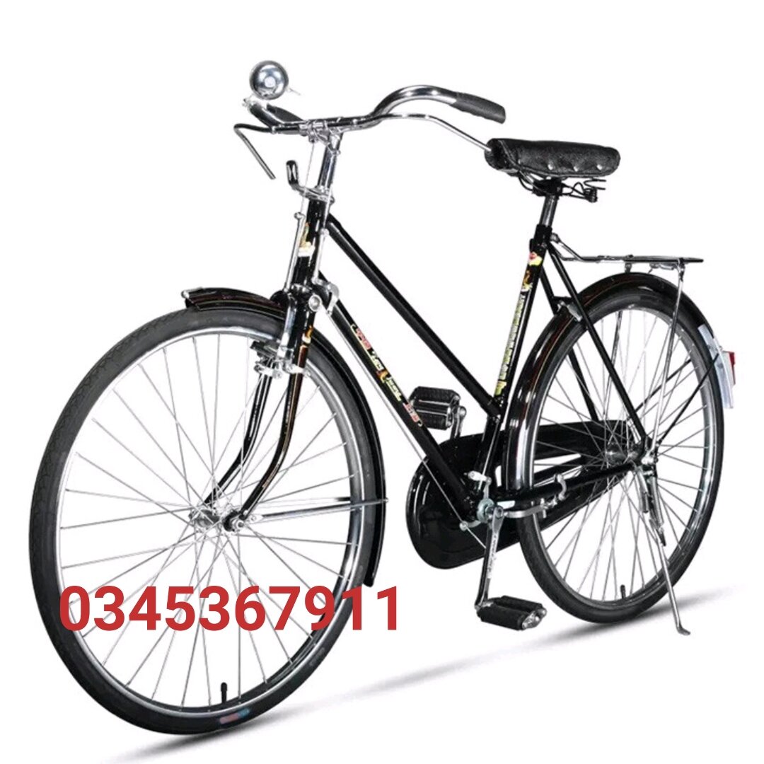 Xe đạp phượng hoàng nữ đen phanh đũa