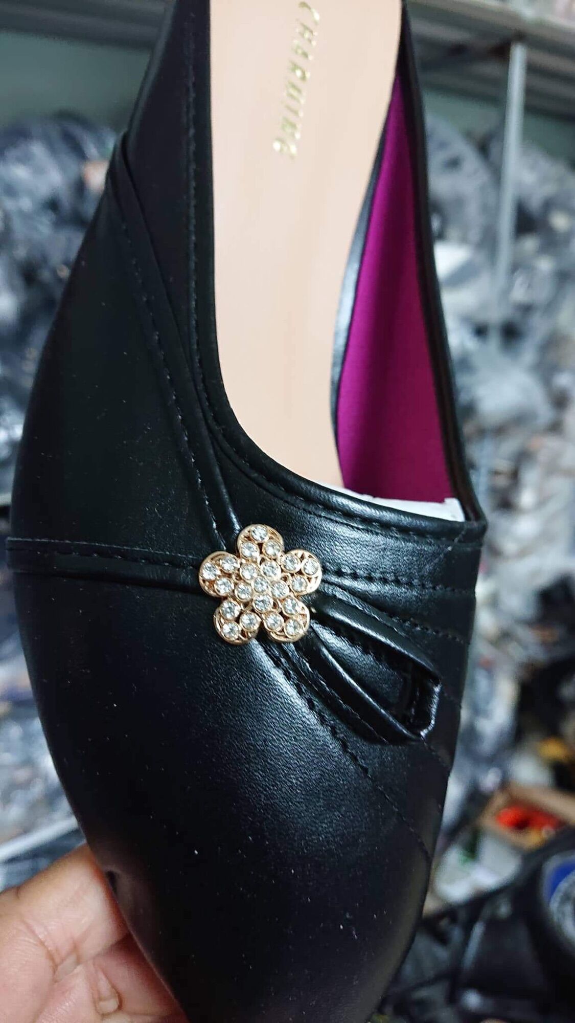 [HCM]Giày sục số lớn big size 36 -43 da mềm gót 3-4p