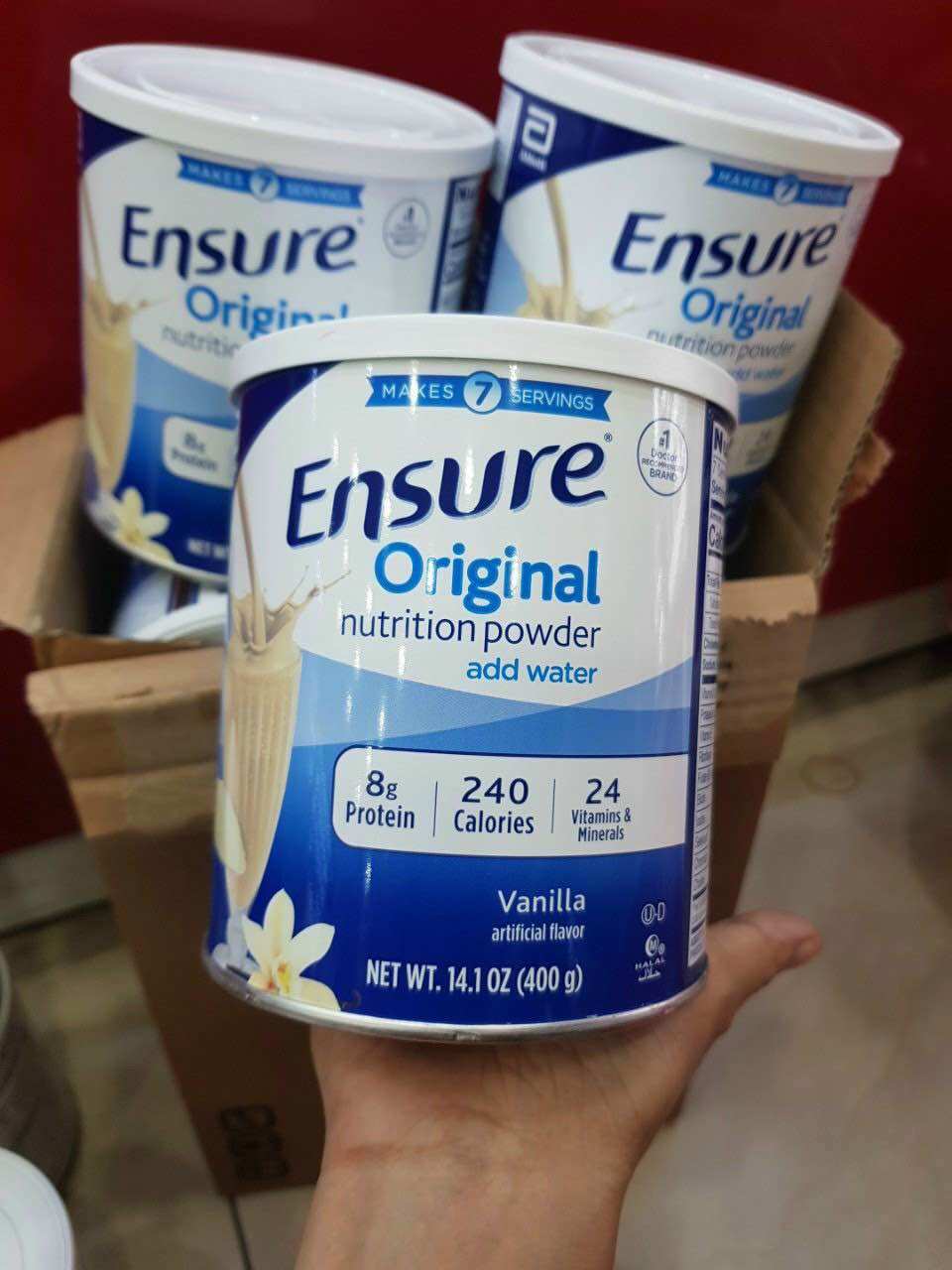 [HCM]Sữa Ensure Bột Mỹ ( Hộp 400gr )