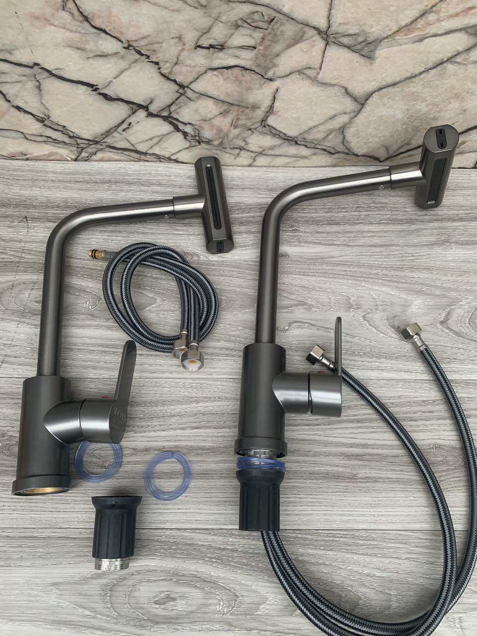 Vòi Rửa Chén Bát 2 chiều nóng lạnh hàng bãi nhật 98%(made in japan)