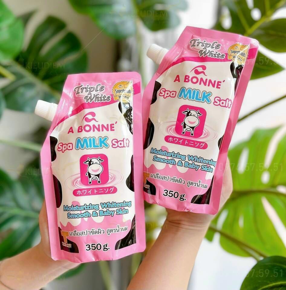 Muối Bò Tẩy Tế Bào Chết Bịch 350g