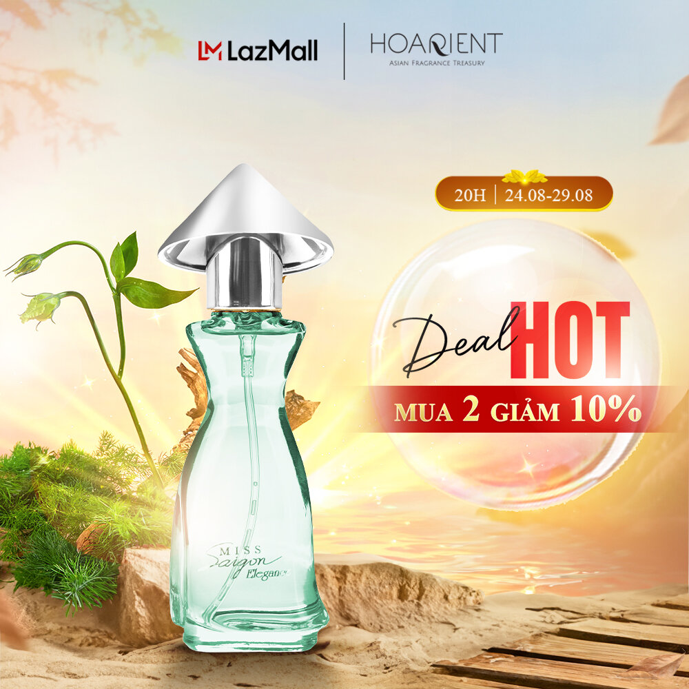Nước hoa nữ miss saigon elegance n12 edp 15ml - hộp xanh lá
