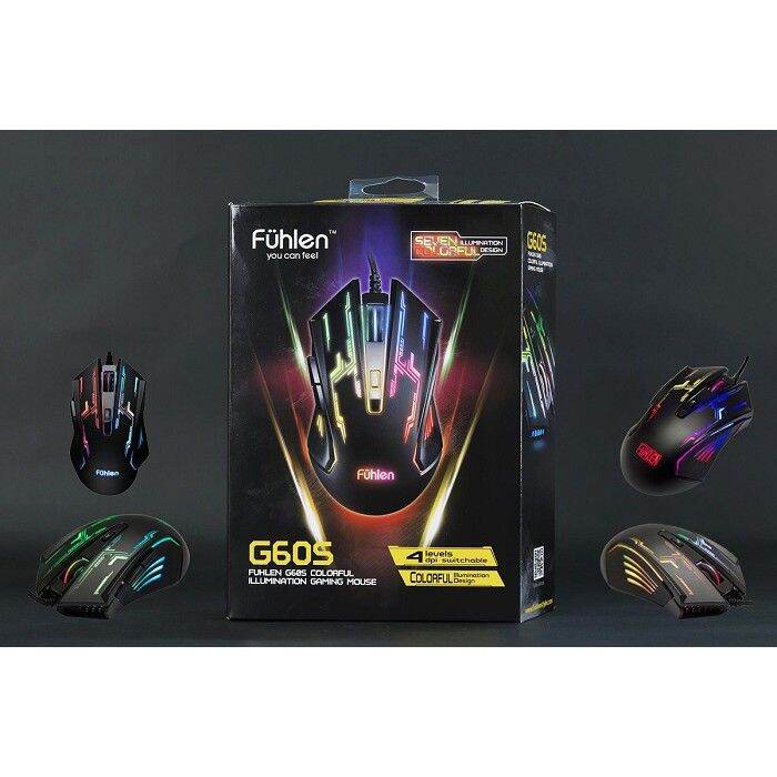 Chuột fuhlen G60s led RGB
