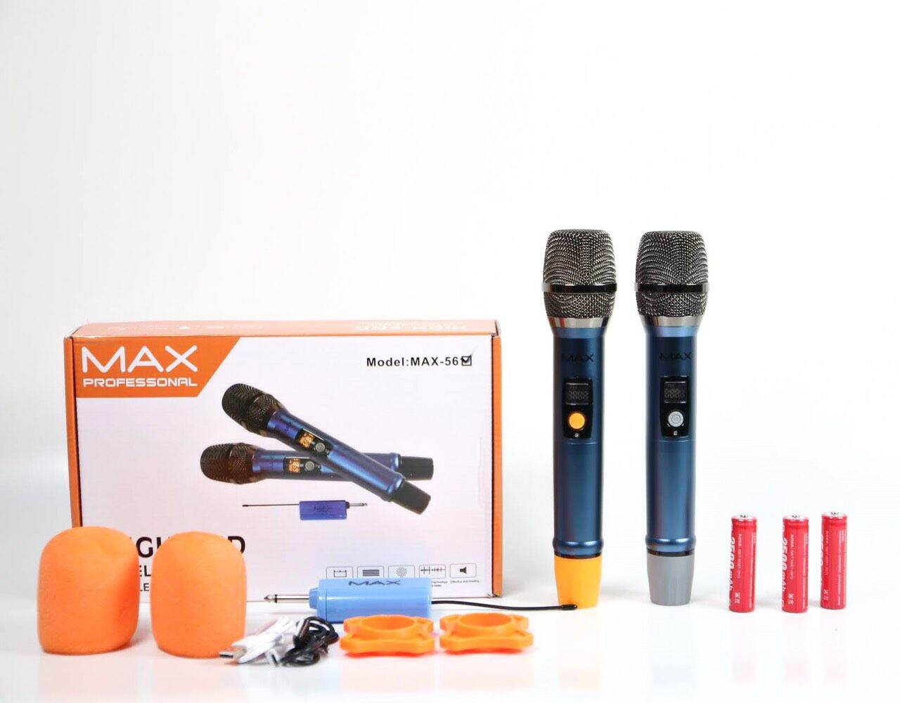 Trọn bộ sản phẩm micro không dây max 21, max 32, max 39, max 56 siêu phẩm