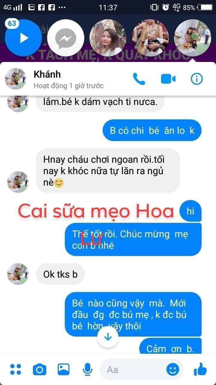 Thảo dược cai sữa mẹo cho bé