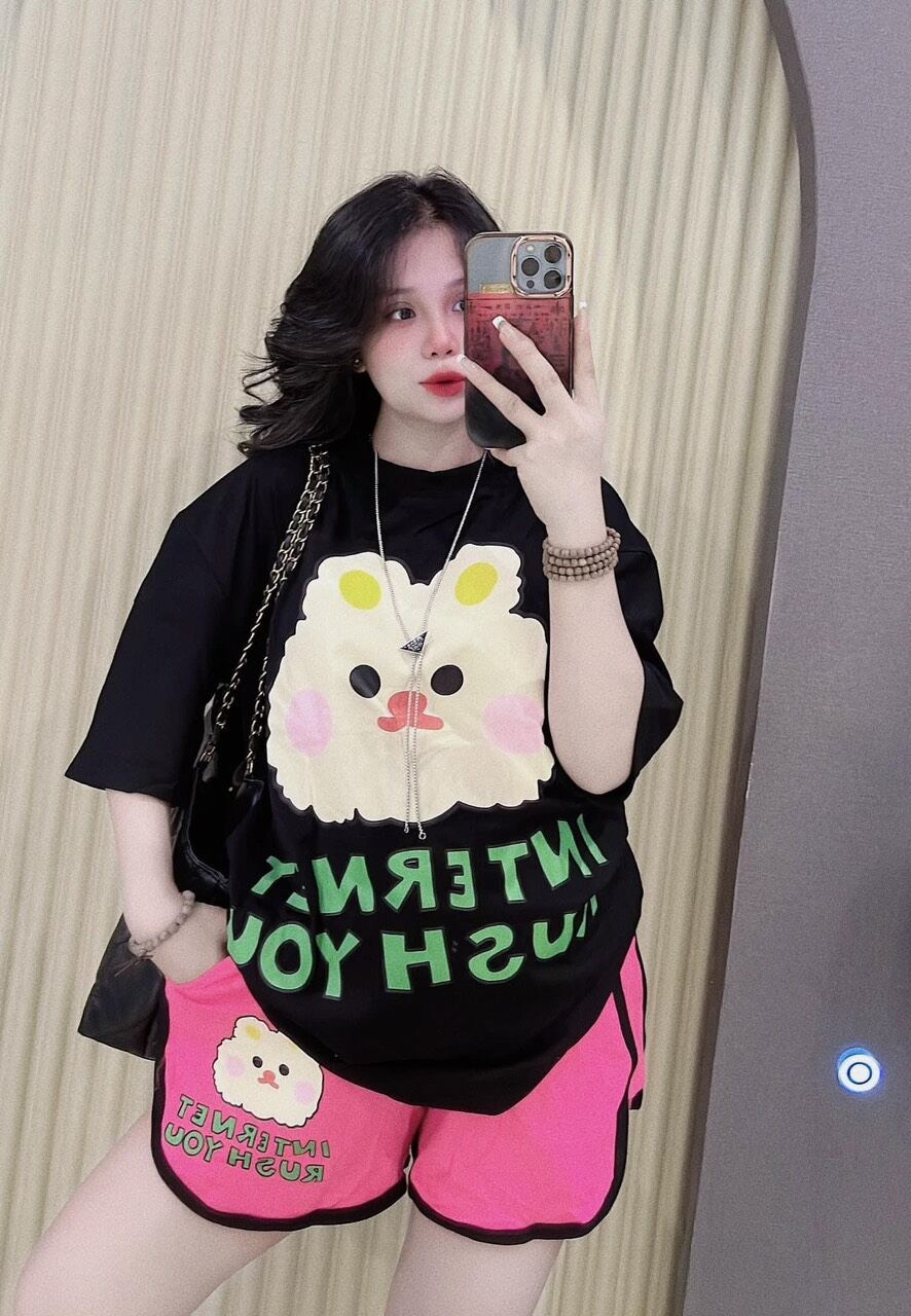 sét đùi babydoll lụa dễ thương