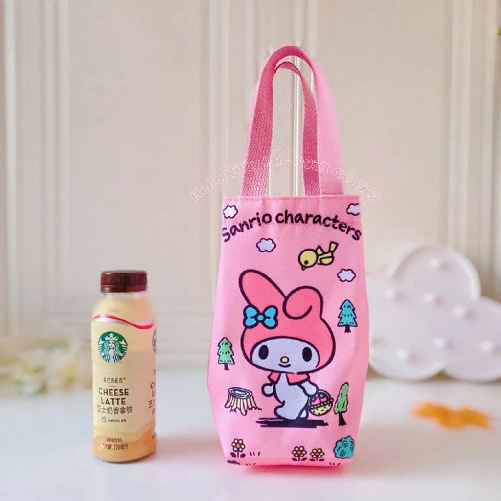 Túi đựng bình nước HELLO KITTY - DORAEMON