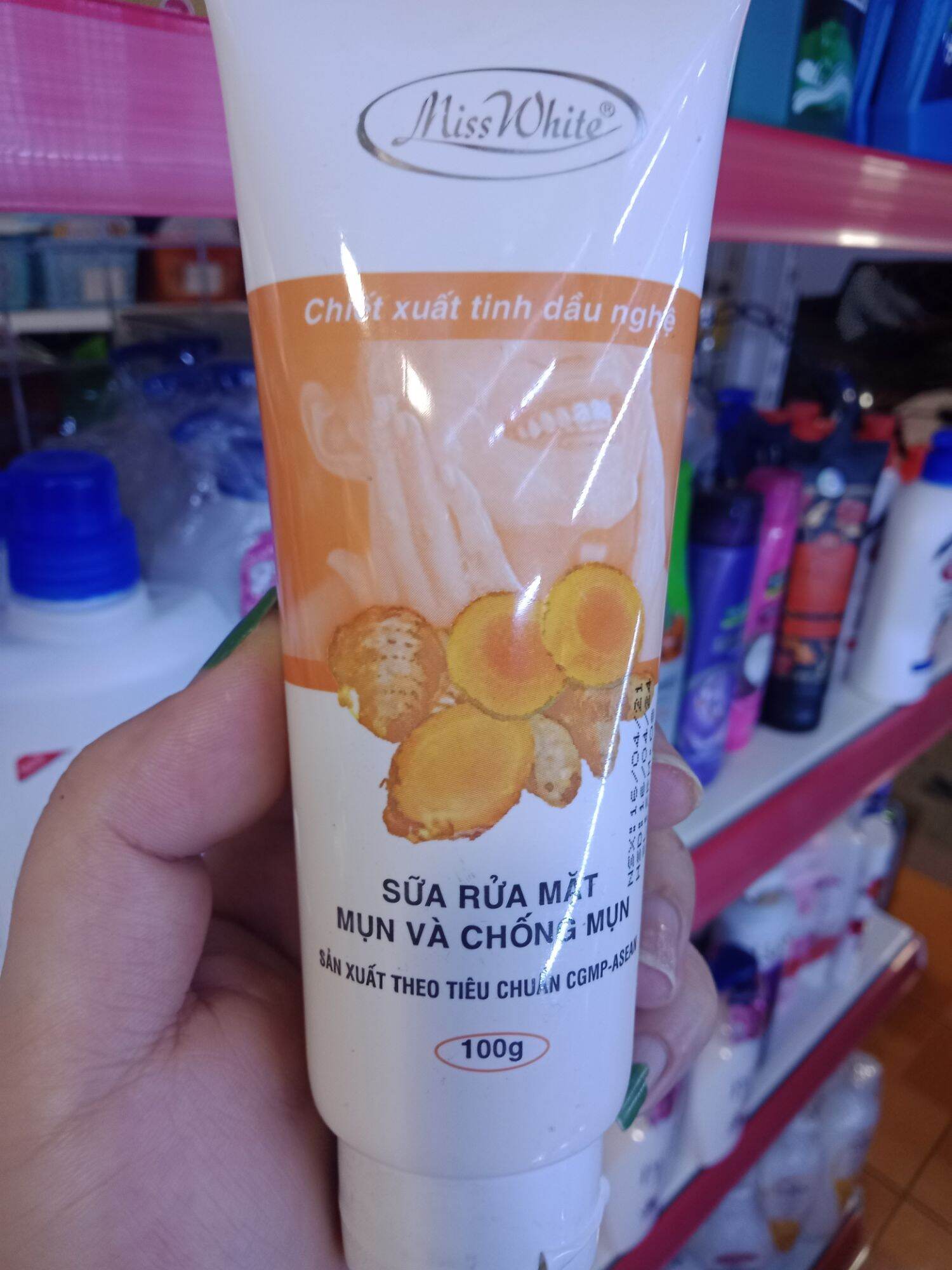 [HCM]Sữa rửa mặt nghệ Miss white