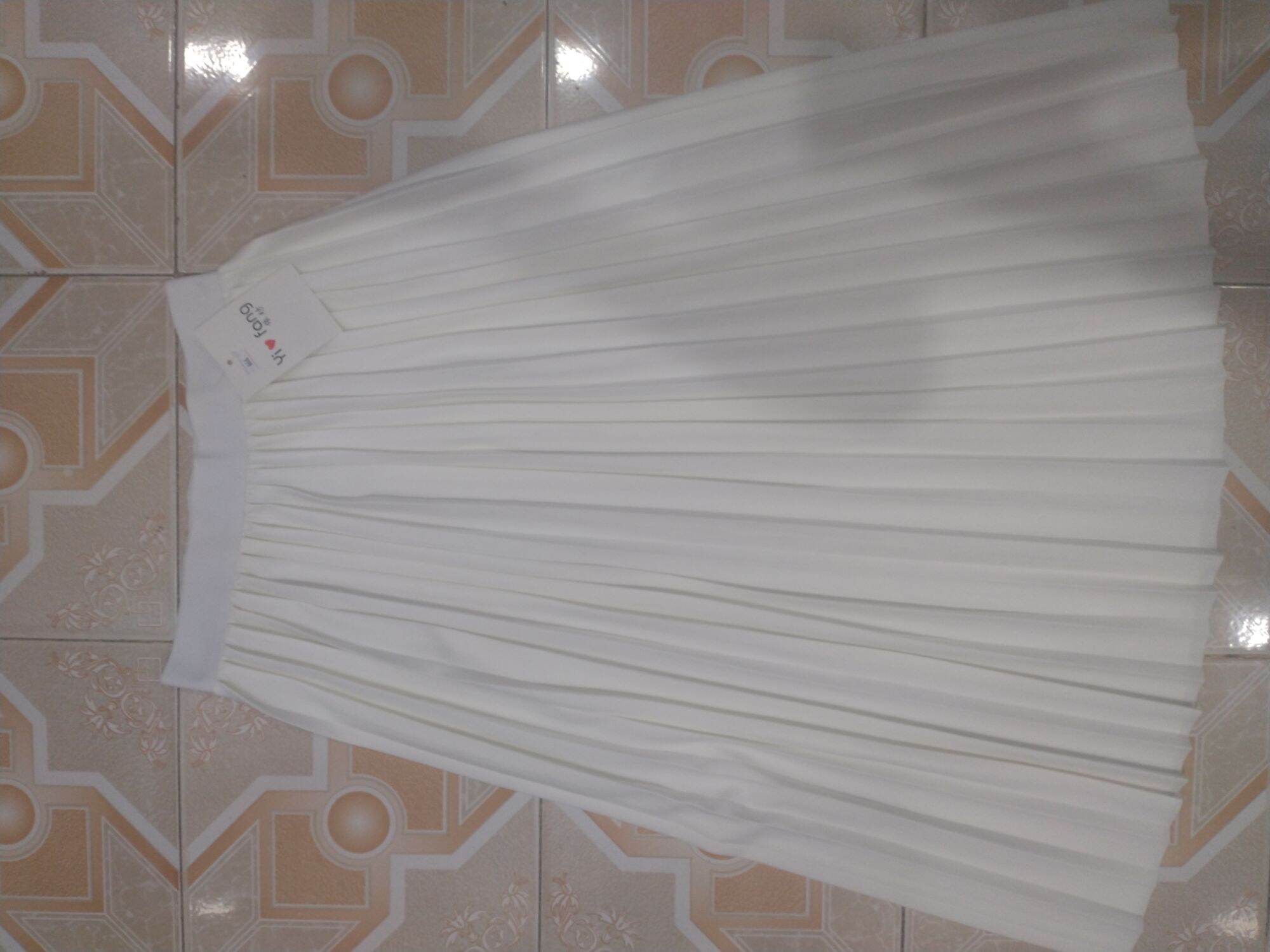 Chân váy xếp ly dáng dài(60~80kg)#Big size