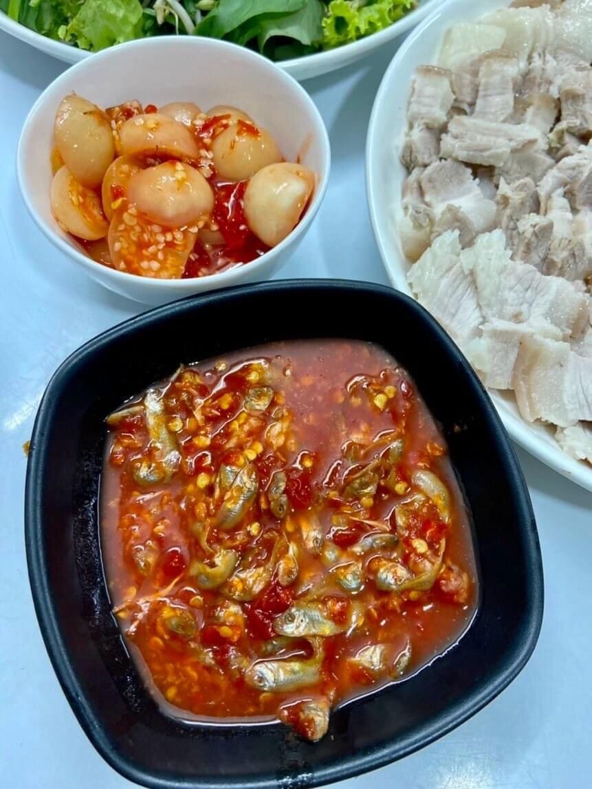 Mắm cà pháo mix cá rò ( 800gr)