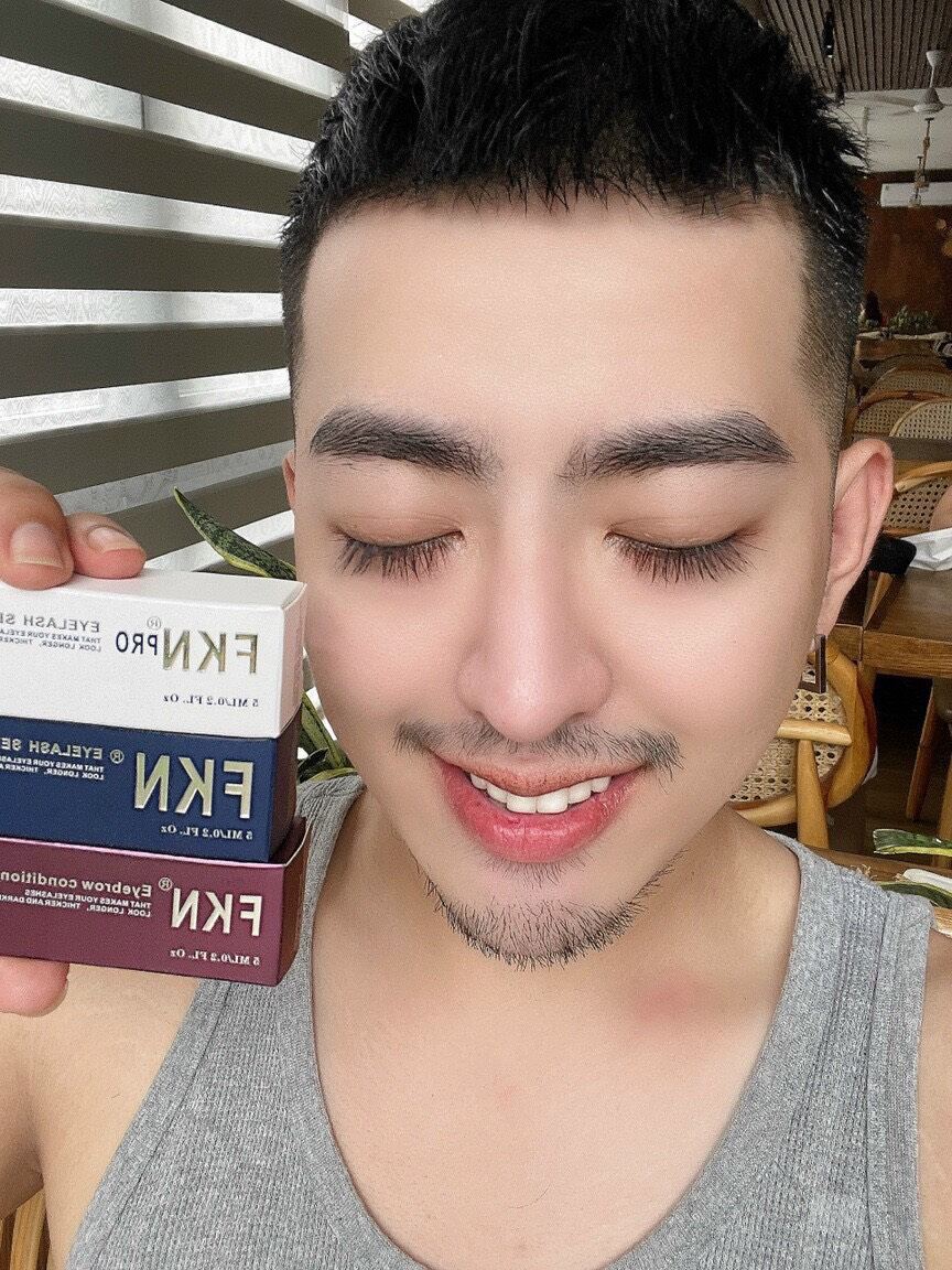 [Chính Hãng 100%] Combo Dưỡng Mi Mày FKN Mi Cong Dài, Mày Đen Rậm