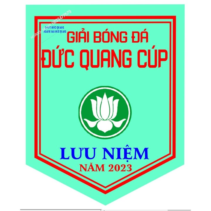 cờ lưu niệm in theo yêu cầu