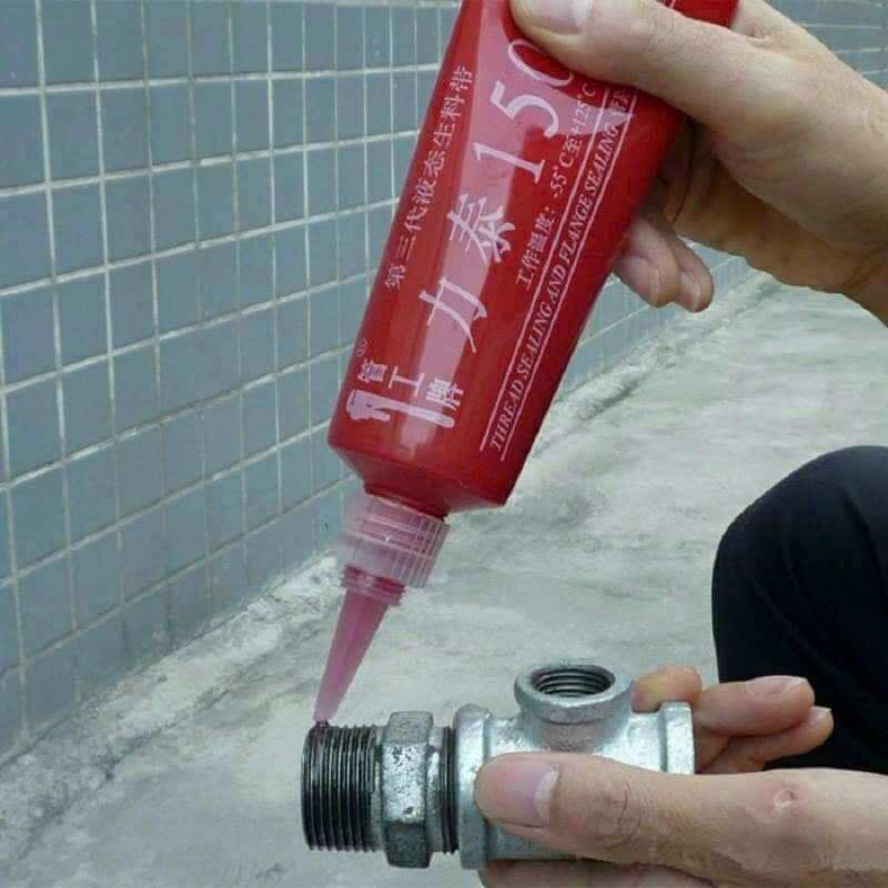 keo khóa ren  ống sắt thép