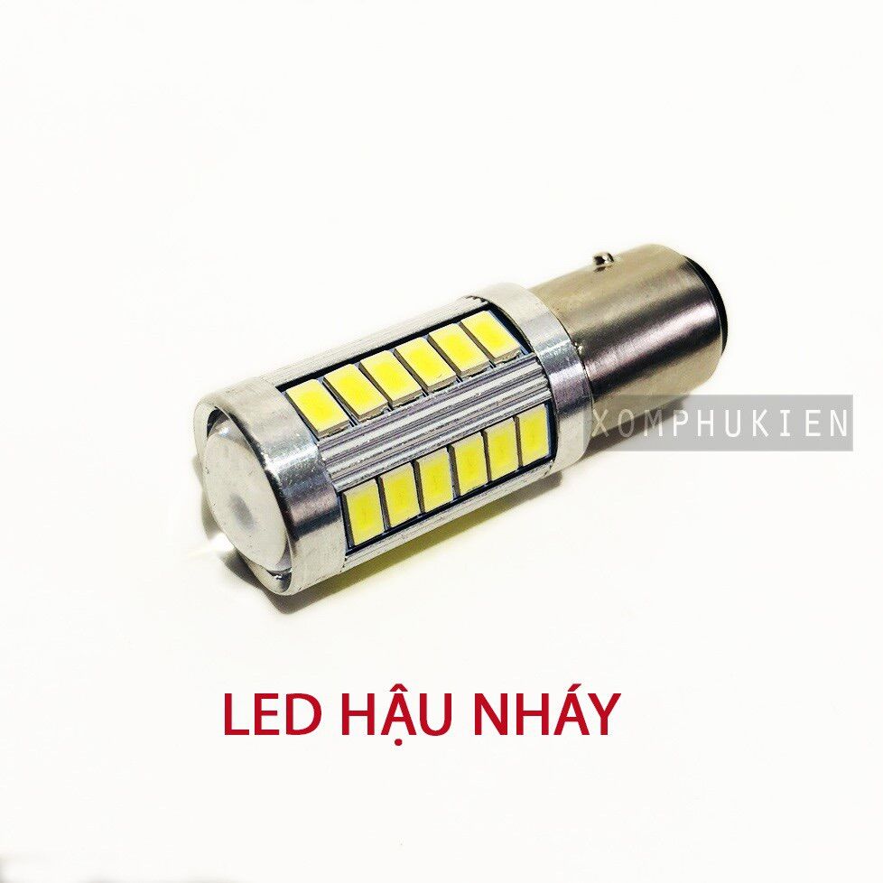 Đèn hậu xe máy - đèn stop có passing - Led stop