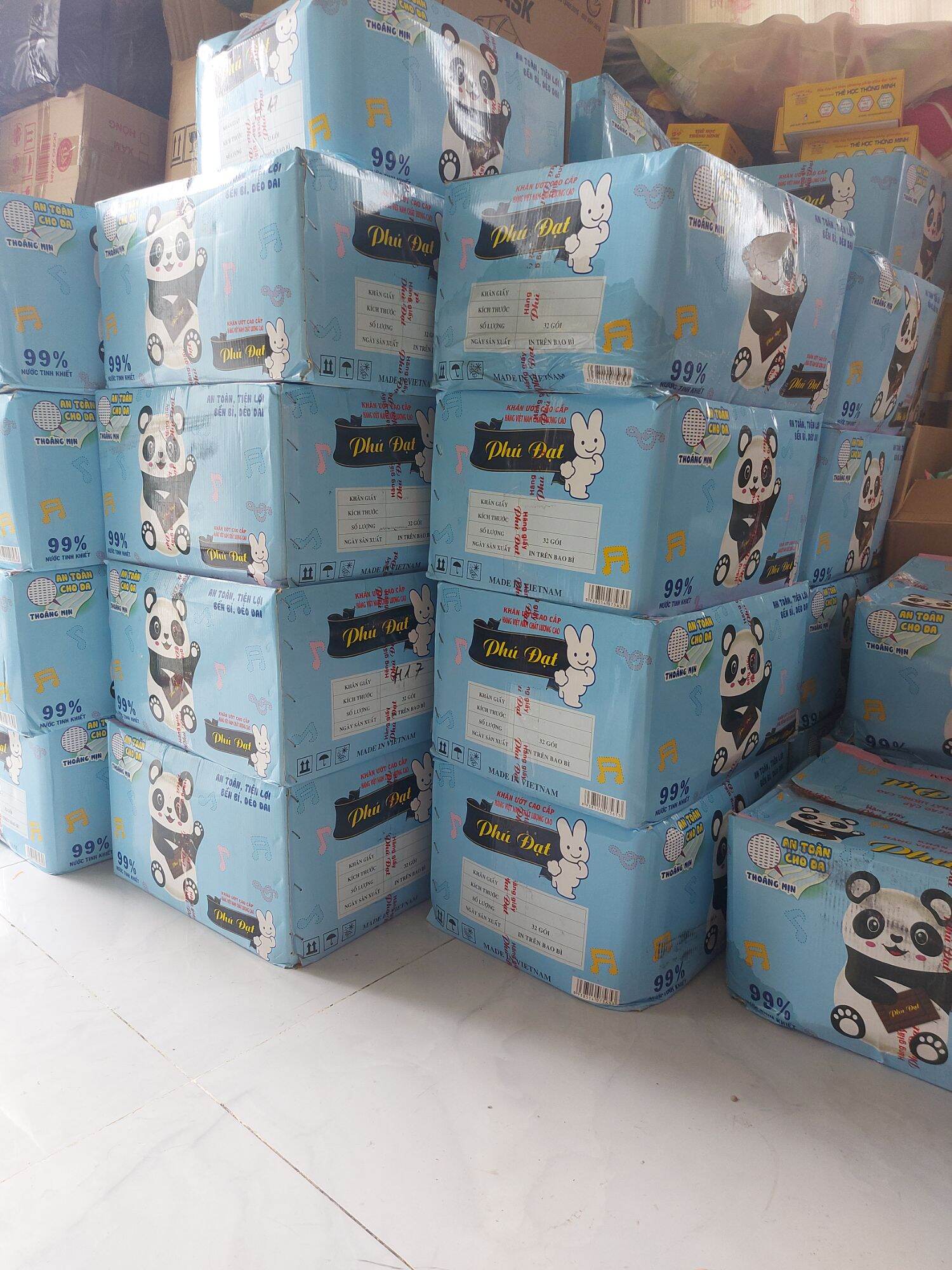 sỉ Khăn ướt phú đạt