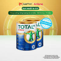 [Voucher giảm đến 16%][FREESHIP 0Đ TOÀN QUỐC] Combo 2 Sữa Bột Bổ Sung Dinh Dưỡng Anlene Total 10 Lon 400G