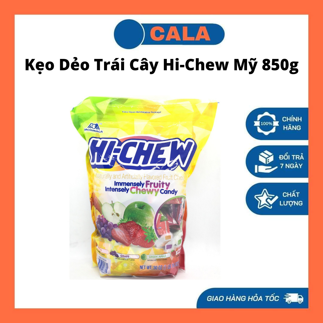 Kẹo mềm trái cây hi-chew 850g mỹ