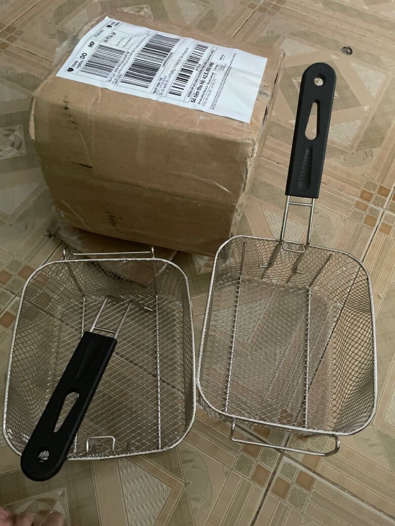 Rổ bếp chiên nhúng điện - Vợt chiên