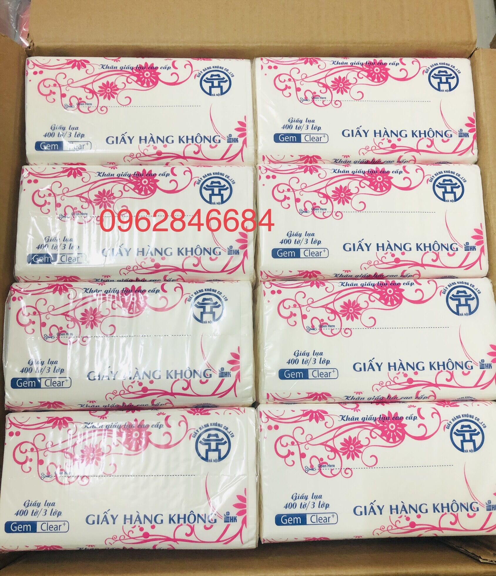 {Chuẩn lụa}Combo 10gói khăn rút lụa hàng không cao cấp siêu day mịn 400tờ/2lớp