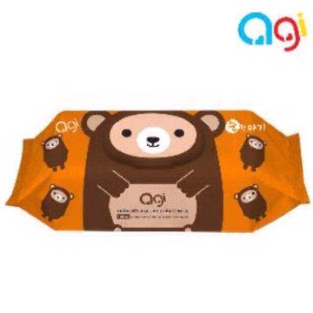 Combo 10 khăn giấy ướt Agi không mùi 100 tờ. Giao hình ngẫu nhiên.