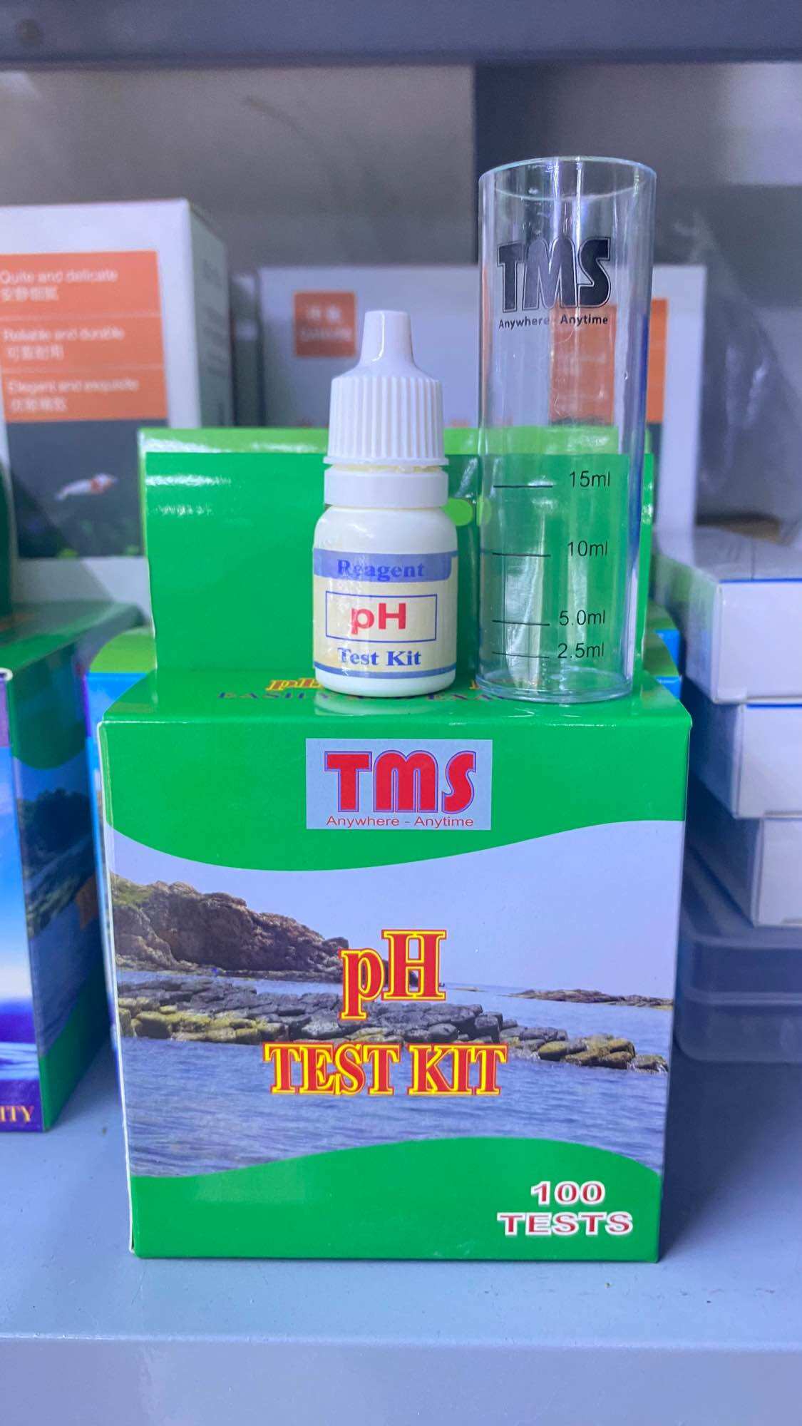 Bộ kit test PH - Đo PH cho bể tép cảnh cá cảnh thuỷ sinh