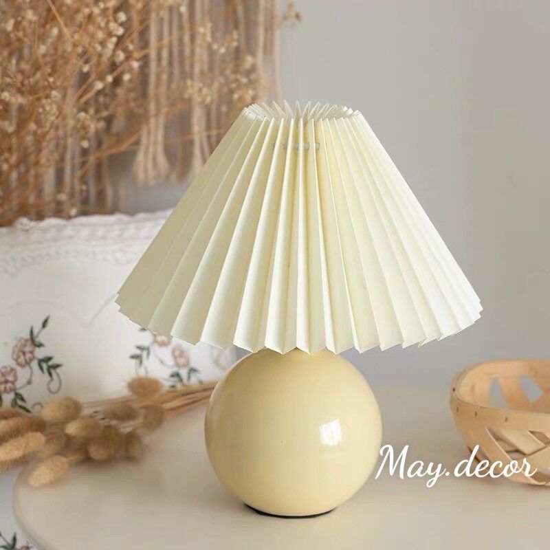 Đèn ngủ cao cấp vintage phong cách Hàn Quốc -may.decor-