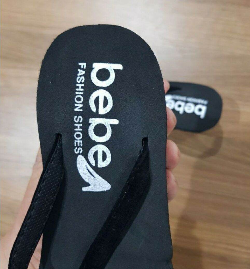 [HCM]Dép cao gót xỏ ngón Bebe 9cm