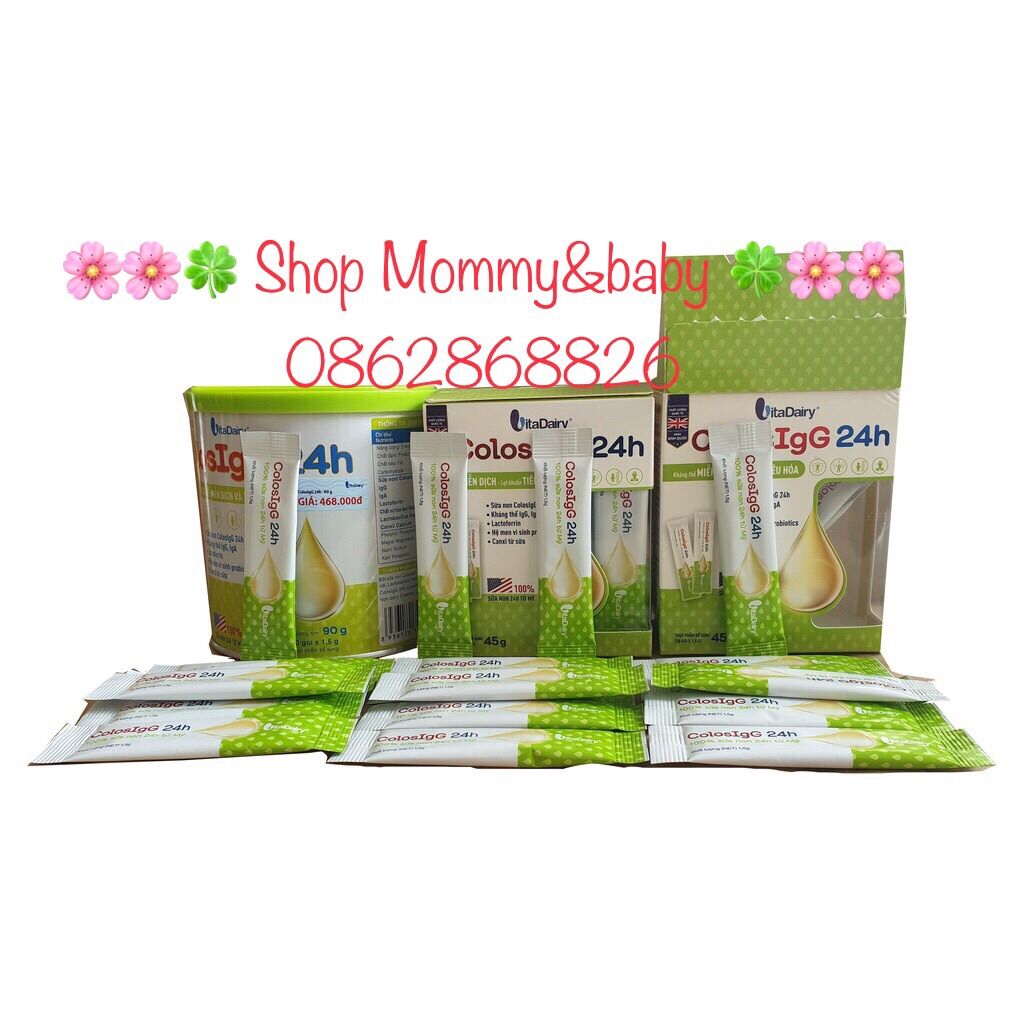 Sữa non colosigg 24h hộp 30 gói