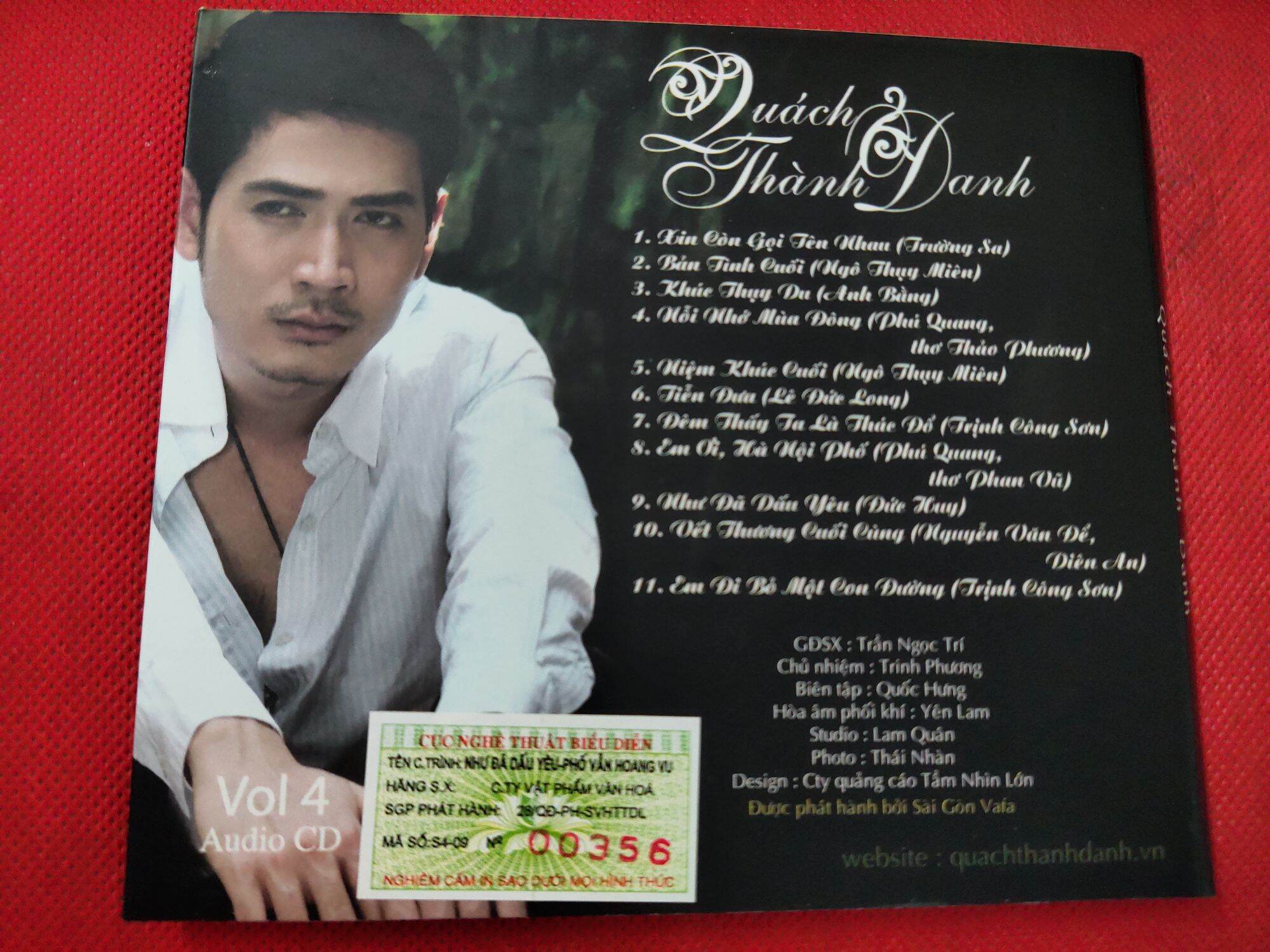CD Quách Thành Danh - Như đã dấu yêu