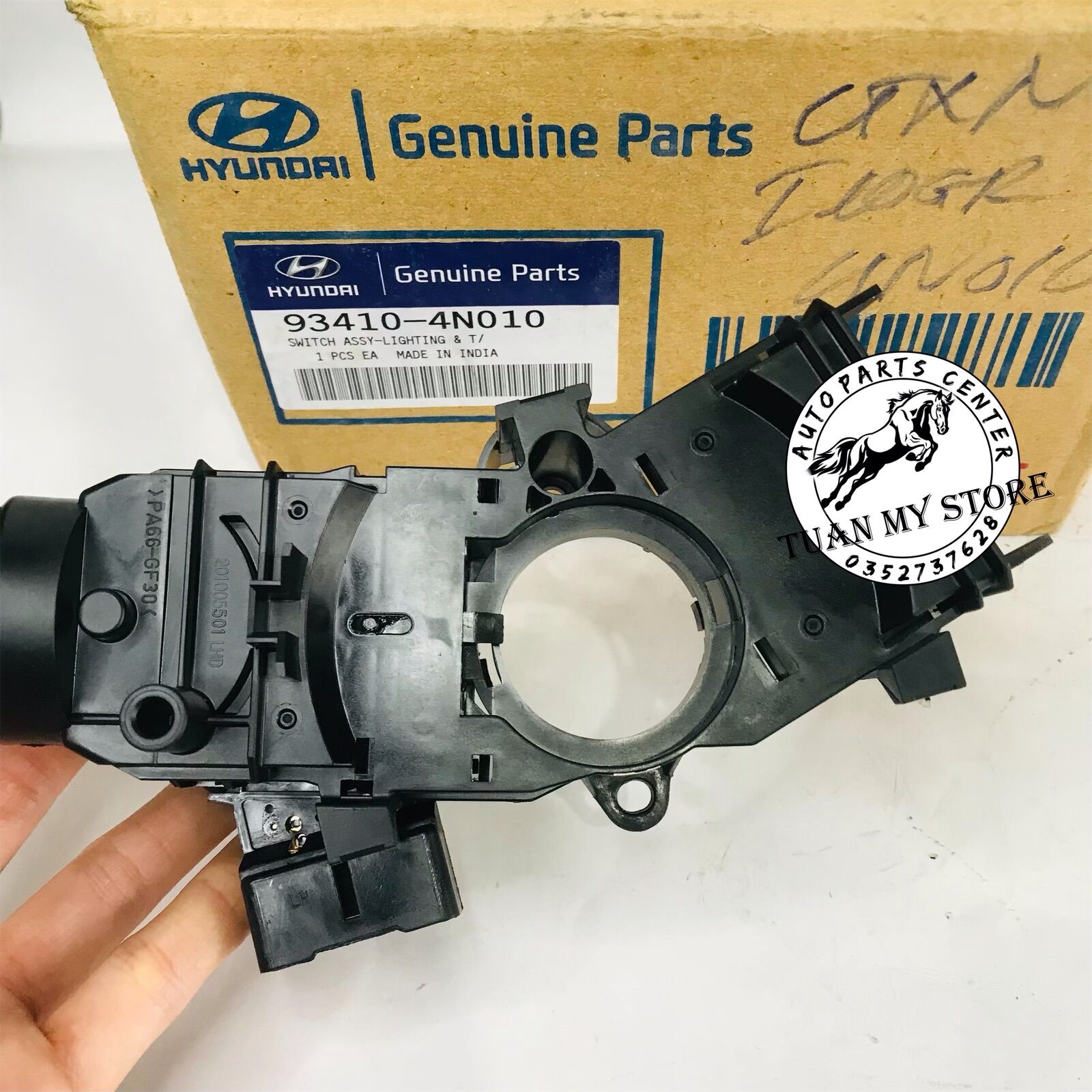 Công tắc pha cos Grand i10 (có đèn gầm)