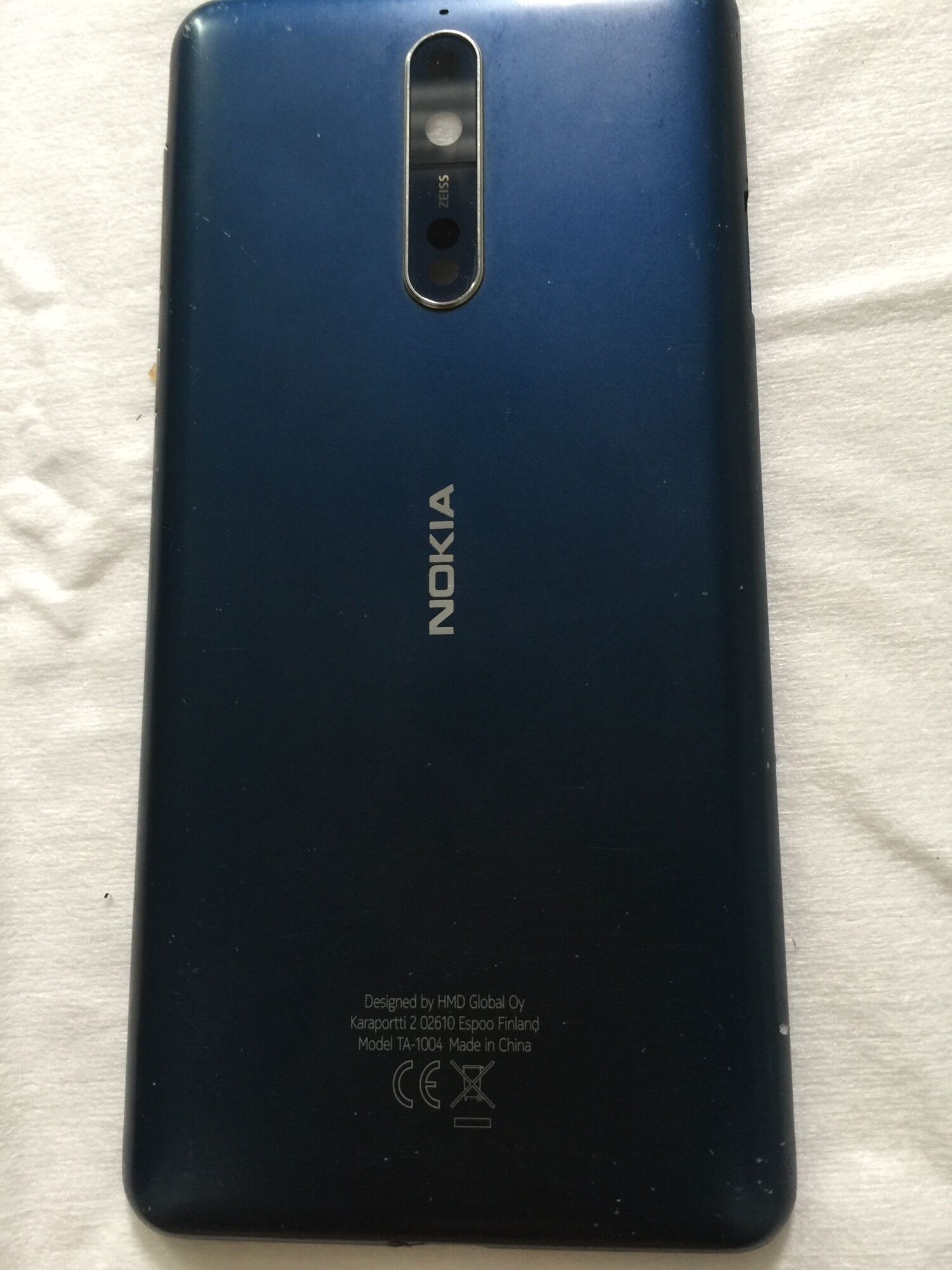 Nắp lưng kim loại Nokia 8
