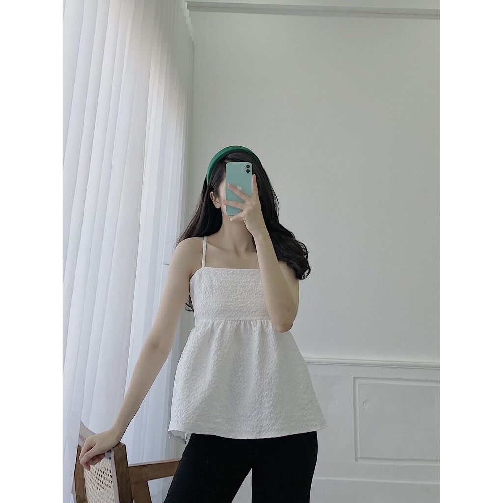 YU CHERRY | Áo nữ Laura Pattern Cami Top YA348