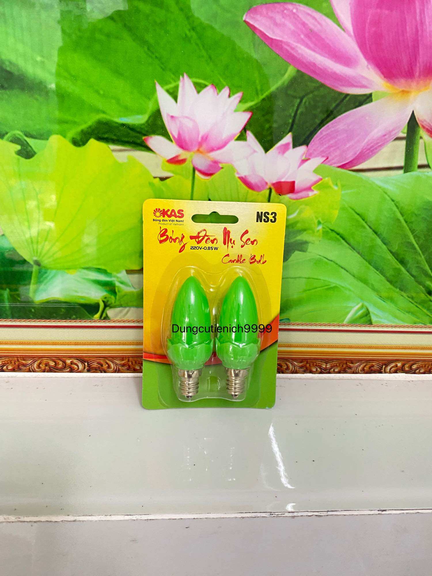 Bóng đèn cà na LED nụ sen OKAS NS 4 màu