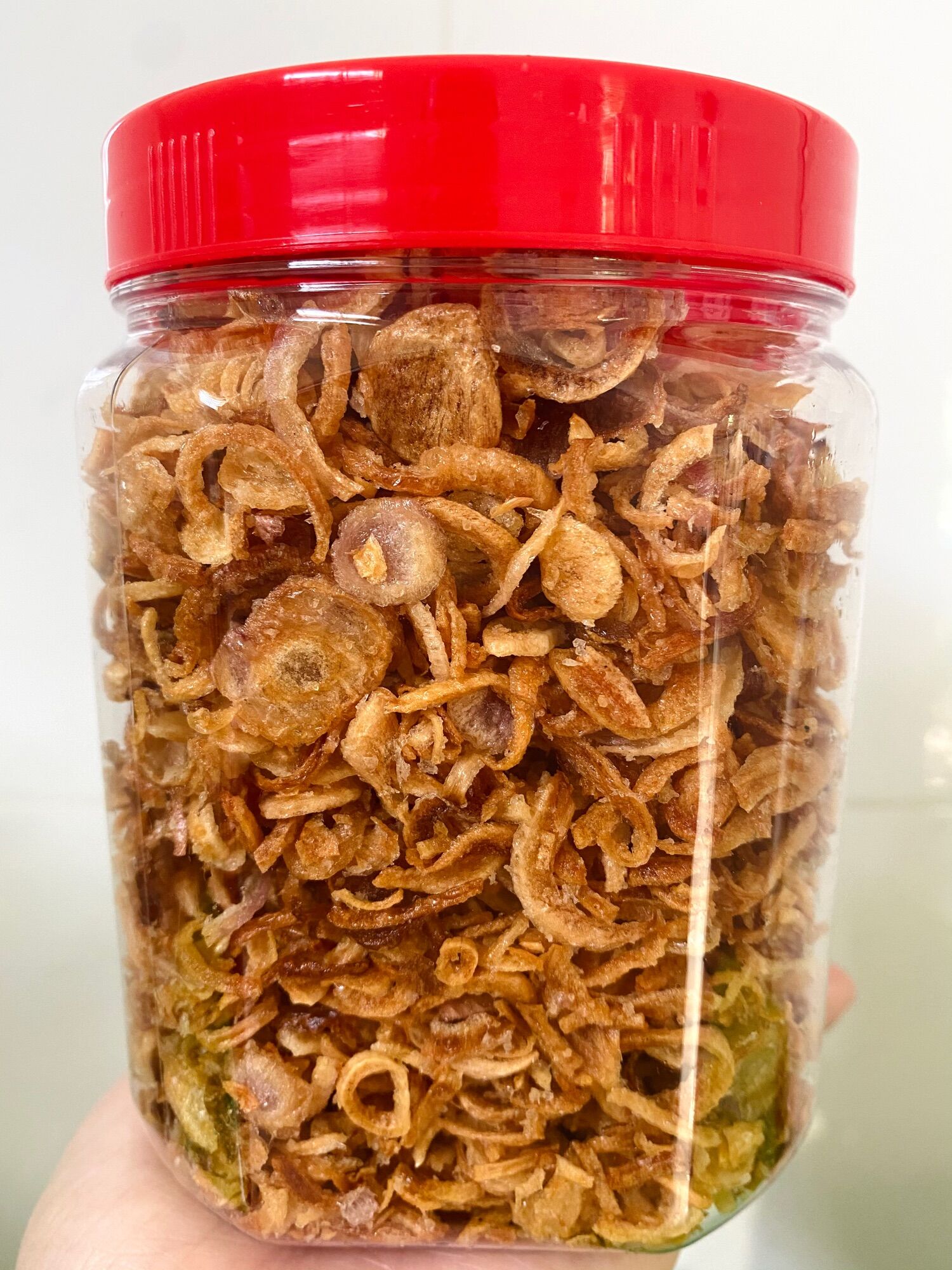 [Giá sĩ]Bịch 500gr Hành phi loại ngon thơm giòn (có hủ 150gr dùng thử)