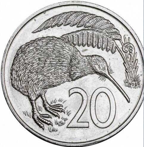 Đồng xu 20 cent của New Zealand