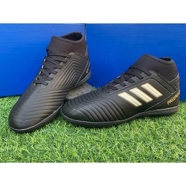 Giày đá bóng sân cỏ nhân tạo Predator - Khâu kín đế - Tặng Tất ( cam kết giày y hình)