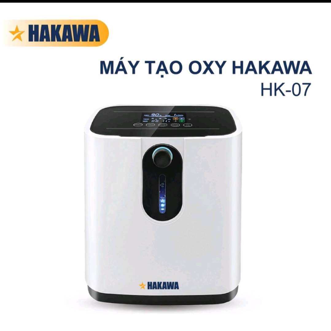 Máy tạo oxy gia đình Hakawa HK07 - 7lit kèm xông khí dung