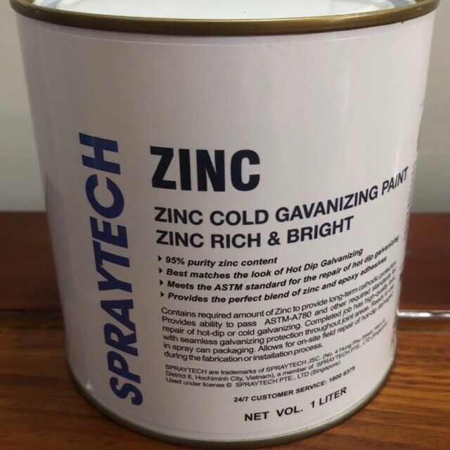 Sơn mạ kẽm Zinc Spraytech 1L- chống ăn mòn chống rỉ