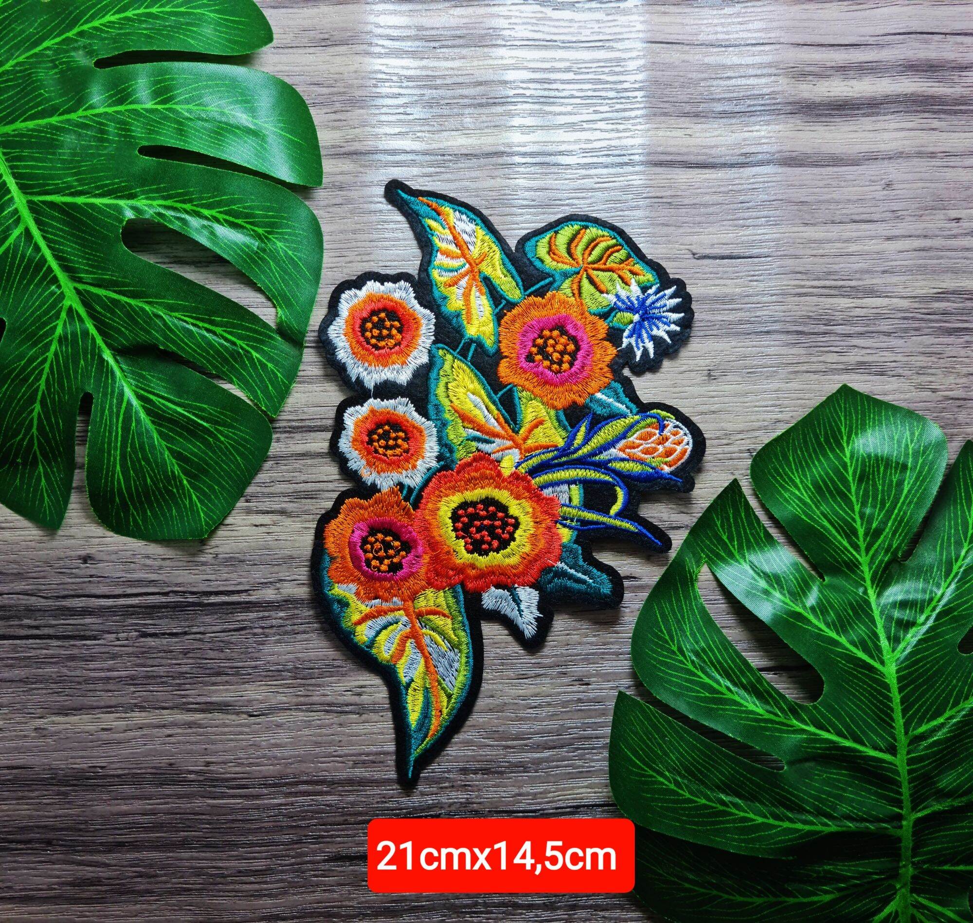 Sticker Thêu Ủi Hình Hoa Các Loại Siêu Độc Đáo